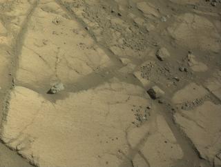 View image taken on Mars, Mars Perseverance Sol 1597: Left Navigation Camera (Navcam)