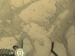 View image taken on Mars, Mars Perseverance Sol 1597: Left Navigation Camera (Navcam)