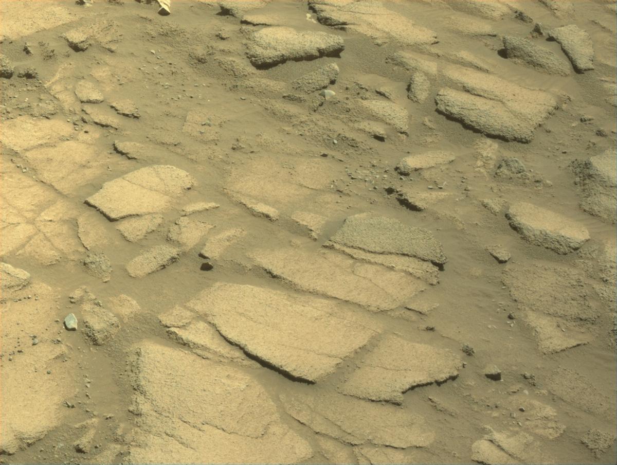 This image was taken by NAVCAM_LEFT onboard NASA's Mars rover Perseverance on Sol 1597