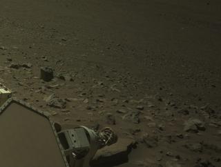 View image taken on Mars, Mars Perseverance Sol 1597: Left Navigation Camera (Navcam)