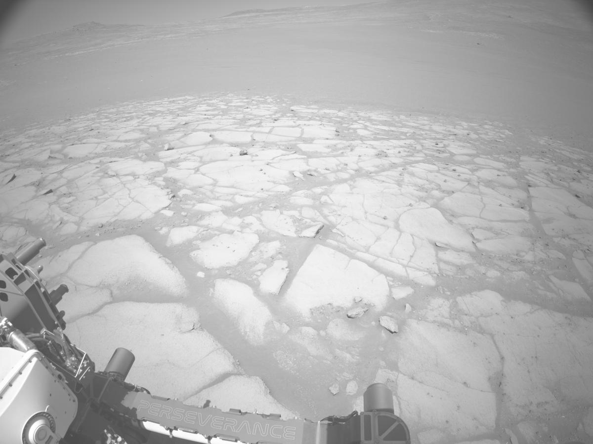 This image was taken by NAVCAM_LEFT onboard NASA's Mars rover Perseverance on Sol 1597