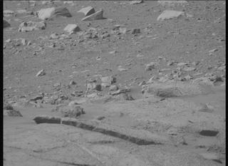 View image taken on Mars, Mars Perseverance Sol 1599: Left Mastcam-Z Camera
