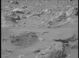 View image taken on Mars, Mars Perseverance Sol 1599: Left Mastcam-Z Camera