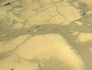 View image taken on Mars, Mars Perseverance Sol 1600: Left Navigation Camera (Navcam)