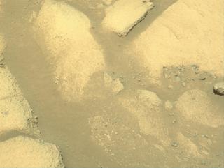 View image taken on Mars, Mars Perseverance Sol 1600: Right Navigation Camera (Navcam)