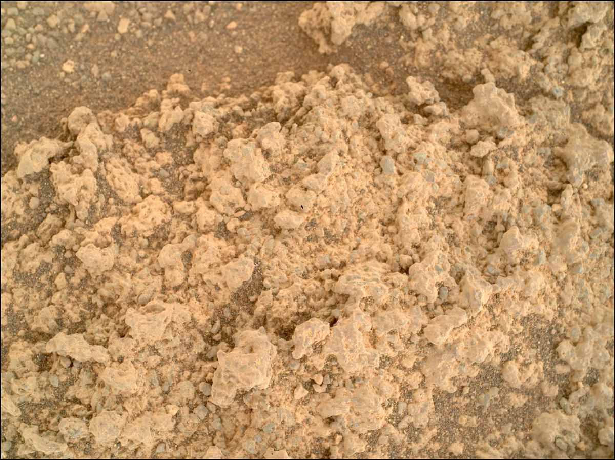 This image was taken by SHERLOC_WATSON onboard NASA's Mars rover Perseverance on Sol 1600