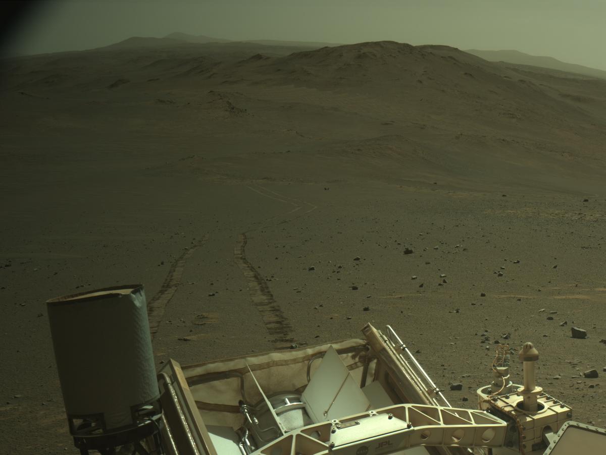 This image was taken by NAVCAM_LEFT onboard NASA's Mars rover Perseverance on Sol 1601