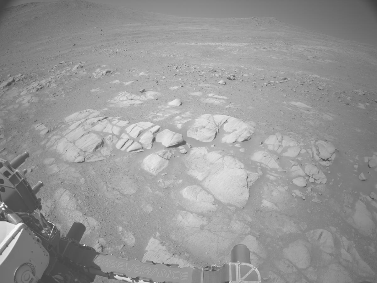 This image was taken by NAVCAM_LEFT onboard NASA's Mars rover Perseverance on Sol 1601