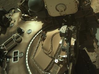 View image taken on Mars, Mars Perseverance Sol 1601: Right Navigation Camera (Navcam)