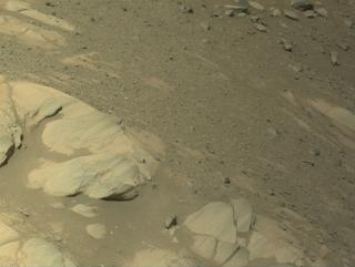 View image taken on Mars, Mars Perseverance Sol 1603: Left Navigation Camera (Navcam)