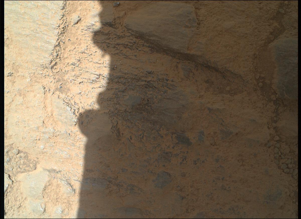 This image was taken by SHERLOC_WATSON onboard NASA's Mars rover Perseverance on Sol 1603