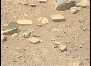 View image taken on Mars, Mars Perseverance Sol 1603: Left Mastcam-Z Camera