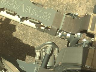 View image taken on Mars, Mars Perseverance Sol 1606: Left Navigation Camera (Navcam)