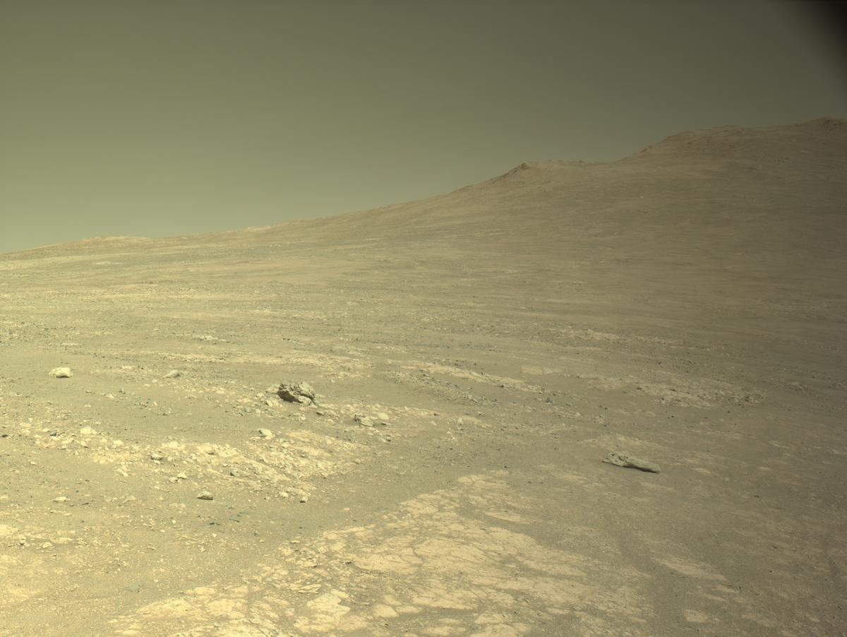 This image was taken by NAVCAM_LEFT onboard NASA's Mars rover Perseverance on Sol 1606