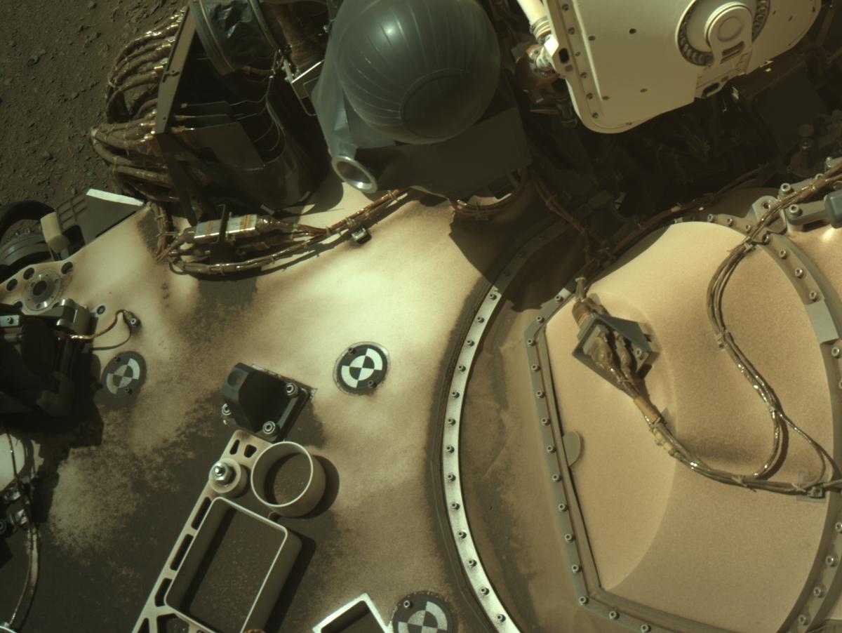 This image was taken by NAVCAM_LEFT onboard NASA's Mars rover Perseverance on Sol 1606