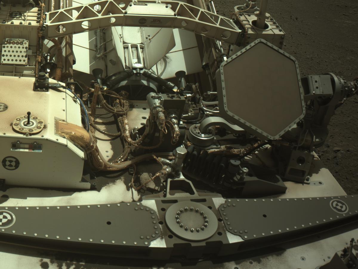 This image was taken by NAVCAM_RIGHT onboard NASA's Mars rover Perseverance on Sol 1606