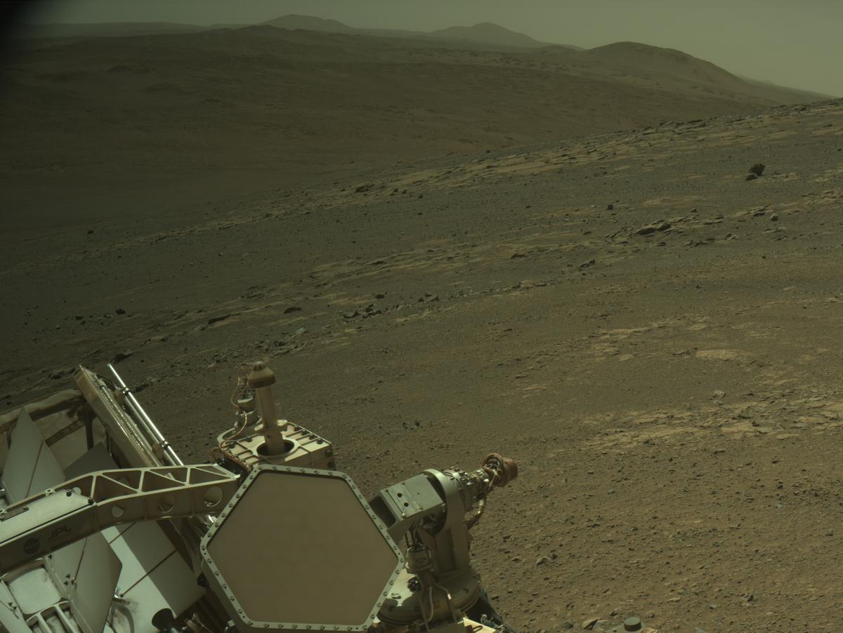 This image was taken by NAVCAM_RIGHT onboard NASA's Mars rover Perseverance on Sol 1606