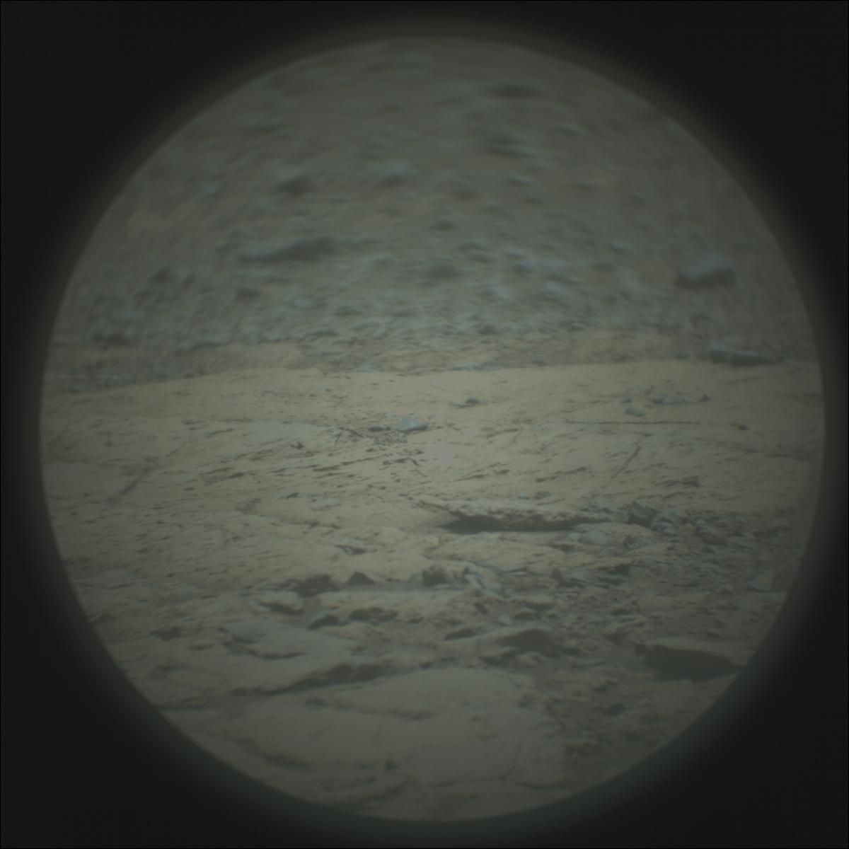 This image was taken by SUPERCAM_RMI onboard NASA's Mars rover Perseverance on Sol 1606