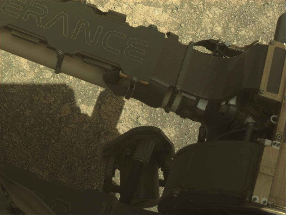 This image was taken by NAVCAM_LEFT onboard NASA's Mars rover Perseverance on Sol 1608