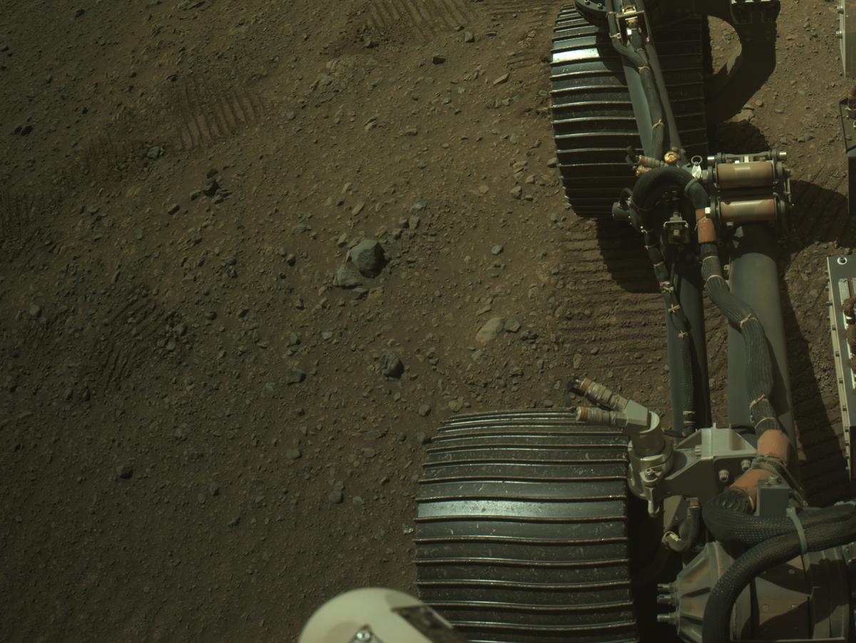 This image was taken by NAVCAM_LEFT onboard NASA's Mars rover Perseverance on Sol 1608