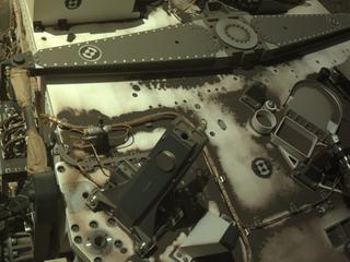 View image taken on Mars, Mars Perseverance Sol 1608: Left Navigation Camera (Navcam)