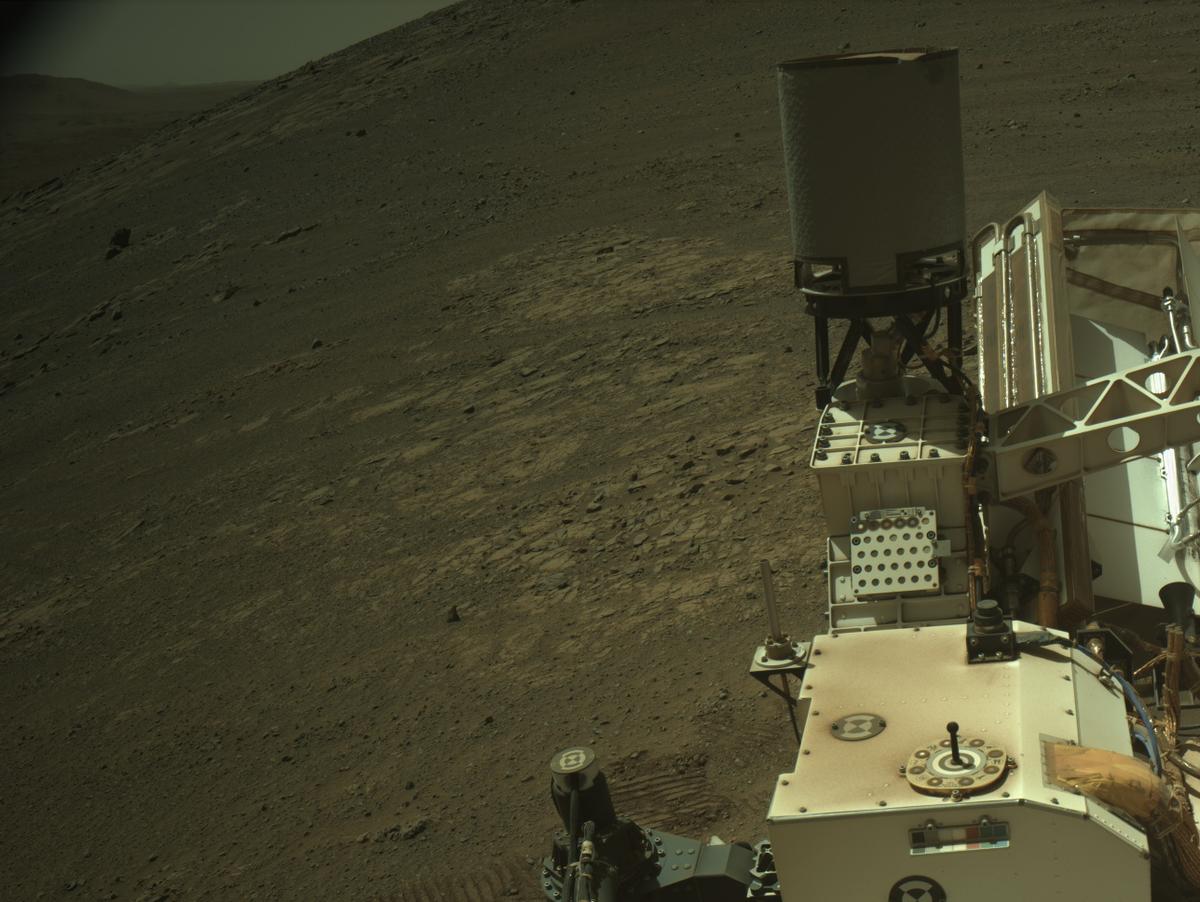 This image was taken by NAVCAM_RIGHT onboard NASA's Mars rover Perseverance on Sol 1608
