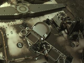 View image taken on Mars, Mars Perseverance Sol 1608: Right Navigation Camera (Navcam)