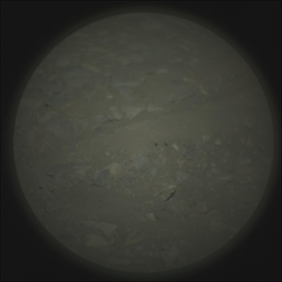 This image was taken by SUPERCAM_RMI onboard NASA's Mars rover Perseverance on Sol 1609