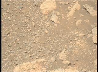 View image taken on Mars, Mars Perseverance Sol 1609: Left Mastcam-Z Camera