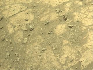 View image taken on Mars, Mars Perseverance Sol 1615: Front Left Hazard Avoidance Camera (Hazcam)