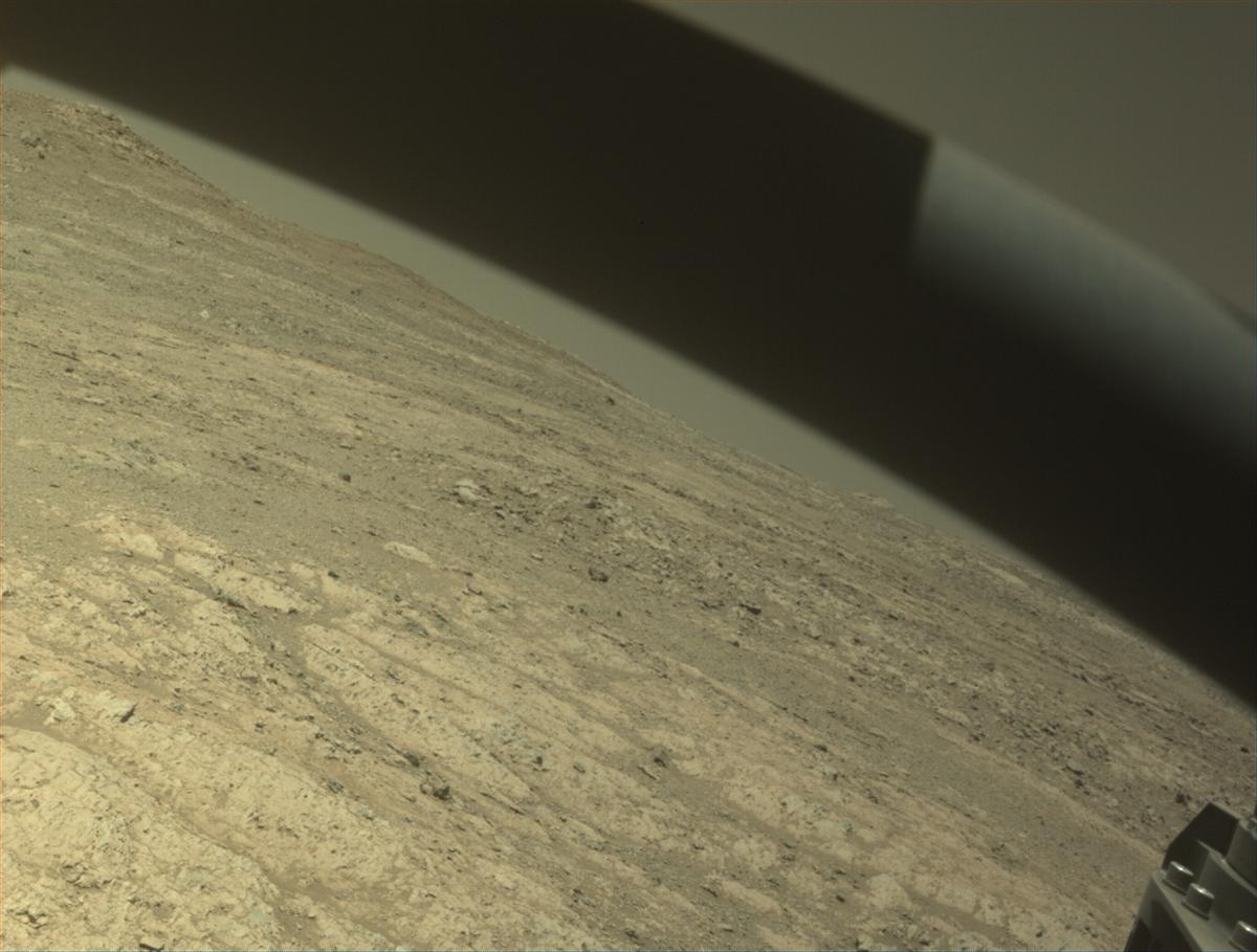 This image was taken by FRONT_HAZCAM_RIGHT_A onboard NASA's Mars rover Perseverance on Sol 1615