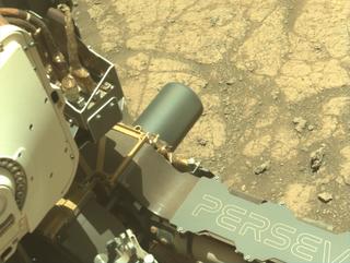 View image taken on Mars, Mars Perseverance Sol 1615: Left Navigation Camera (Navcam)