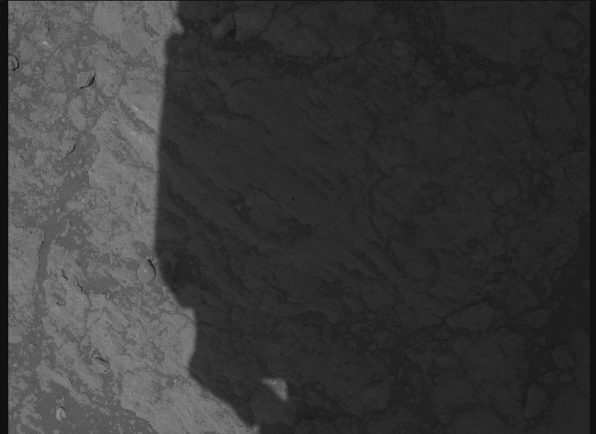 This image was taken by SHERLOC_WATSON onboard NASA's Mars rover Perseverance on Sol 1618