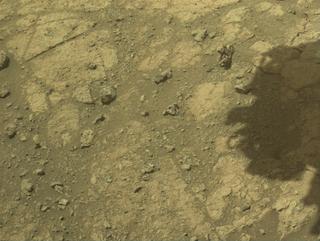 View image taken on Mars, Mars Perseverance Sol 1620: Front Left Hazard Avoidance Camera (Hazcam)