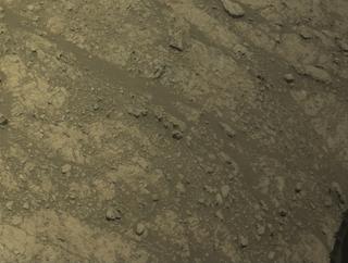 View image taken on Mars, Mars Perseverance Sol 1620: Front Left Hazard Avoidance Camera (Hazcam)