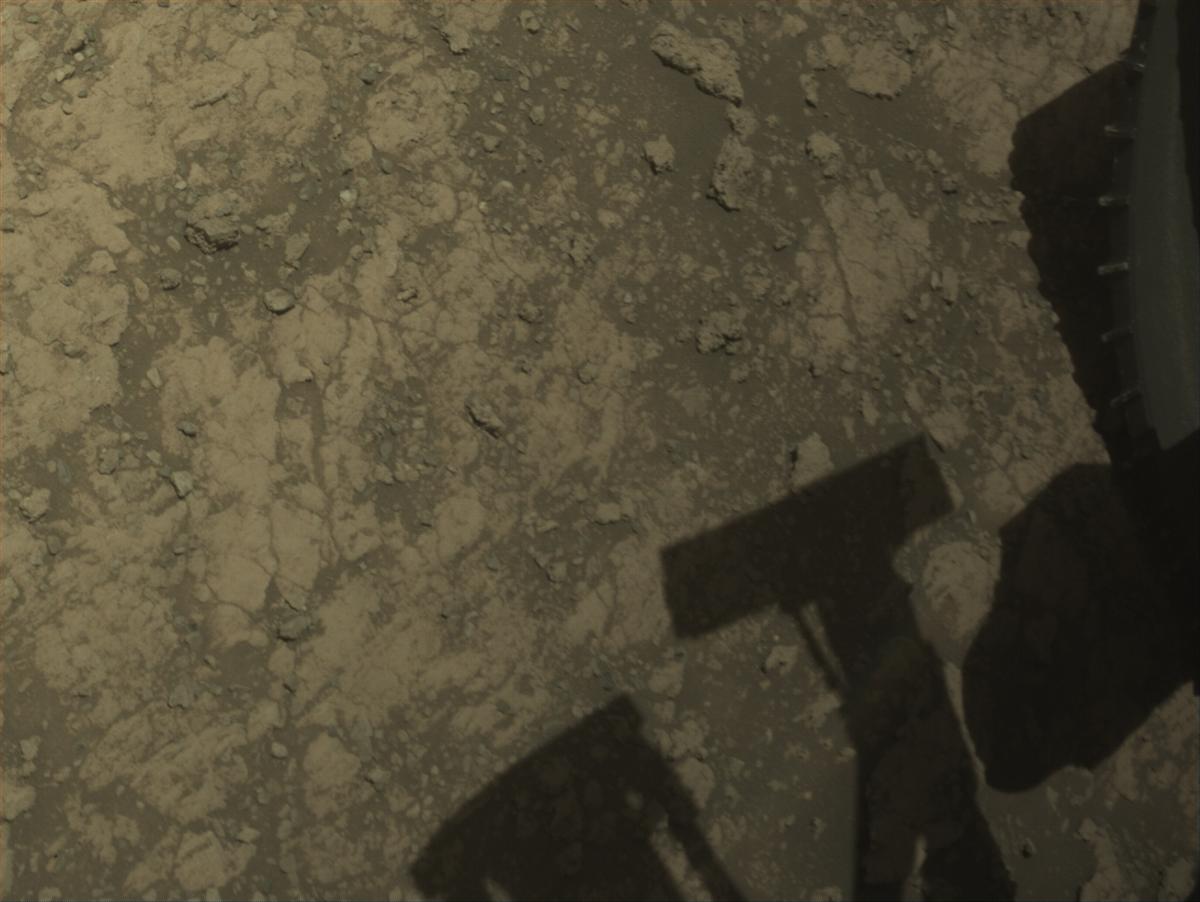 This image was taken by FRONT_HAZCAM_LEFT_A onboard NASA's Mars rover Perseverance on Sol 1620