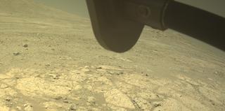 View image taken on Mars, Mars Perseverance Sol 1620: Front Right Hazard Avoidance Camera (Hazcam)