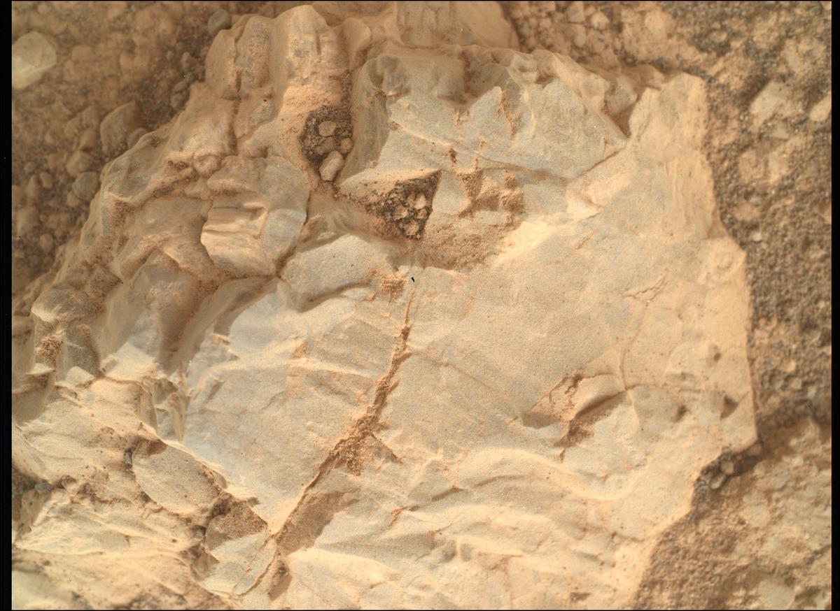 This image was taken by SHERLOC_WATSON onboard NASA's Mars rover Perseverance on Sol 1621