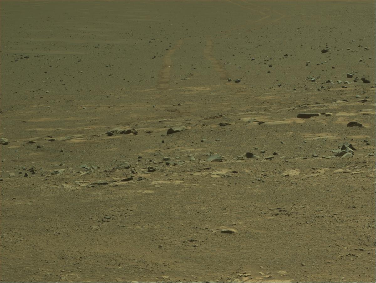 This image was taken by NAVCAM_LEFT onboard NASA's Mars rover Perseverance on Sol 1622