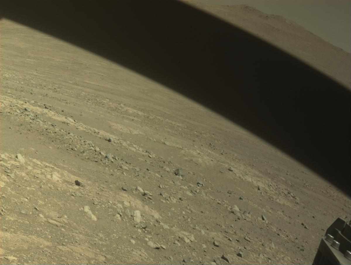 This image was taken by FRONT_HAZCAM_RIGHT_A onboard NASA's Mars rover Perseverance on Sol 1627