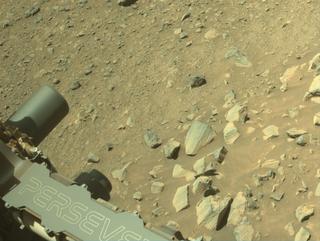 View image taken on Mars, Mars Perseverance Sol 1629: Right Navigation Camera (Navcam)