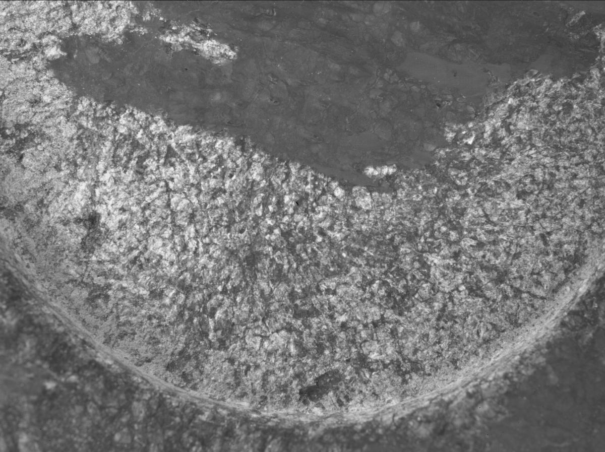 This image was taken by SHERLOC_WATSON onboard NASA's Mars rover Perseverance on Sol 1633