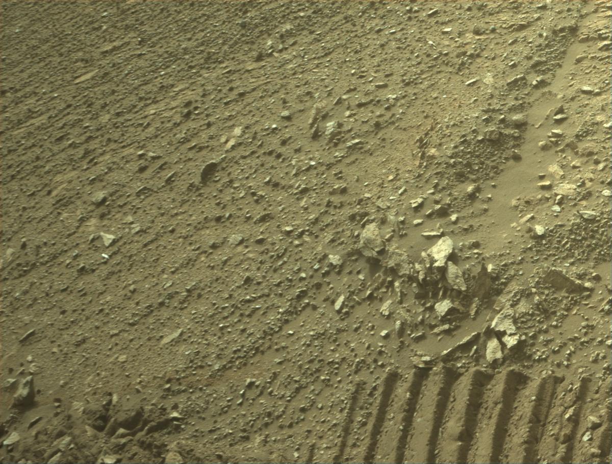 This image was taken by FRONT_HAZCAM_RIGHT_A onboard NASA's Mars rover Perseverance on Sol 1635