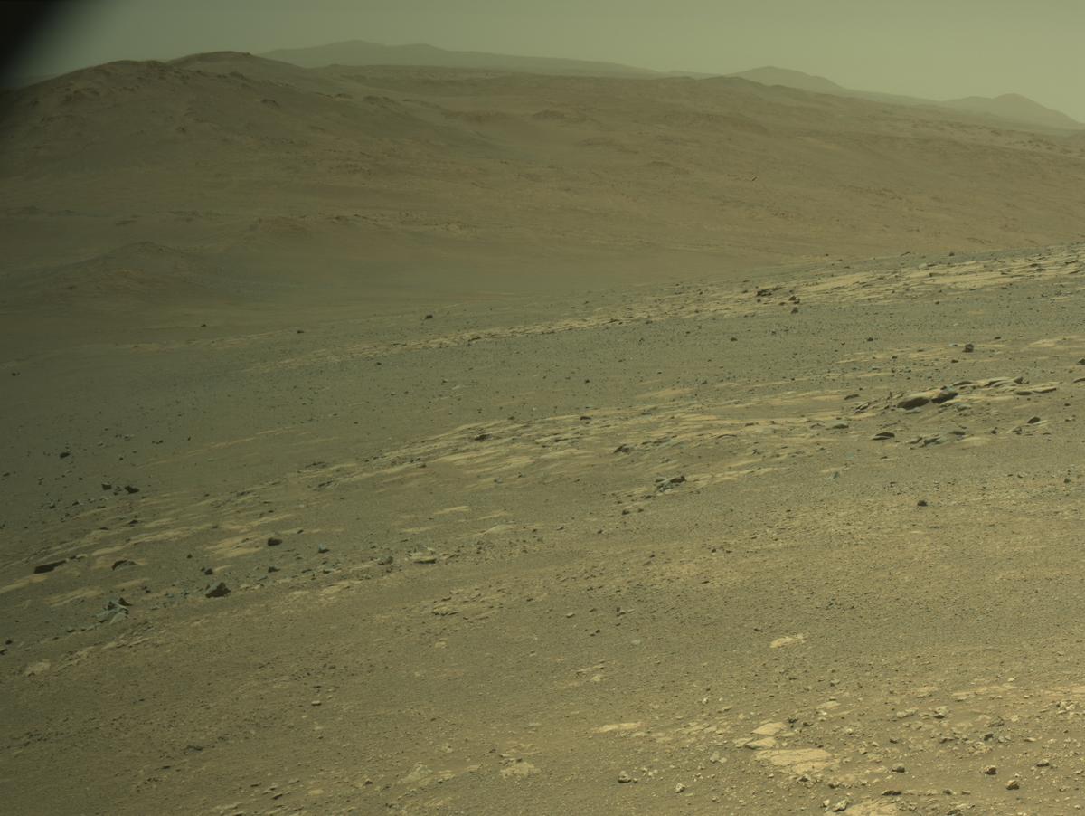 This image was taken by NAVCAM_LEFT onboard NASA's Mars rover Perseverance on Sol 1635