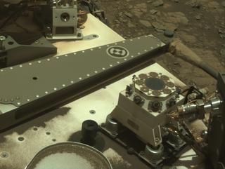 View image taken on Mars, Mars Perseverance Sol 1635: Right Navigation Camera (Navcam)