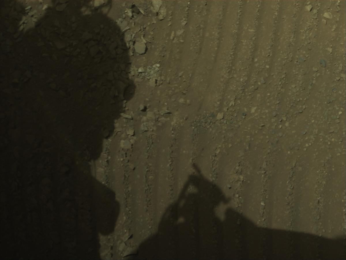 This image was taken by FRONT_HAZCAM_RIGHT_A onboard NASA's Mars rover Perseverance on Sol 1637