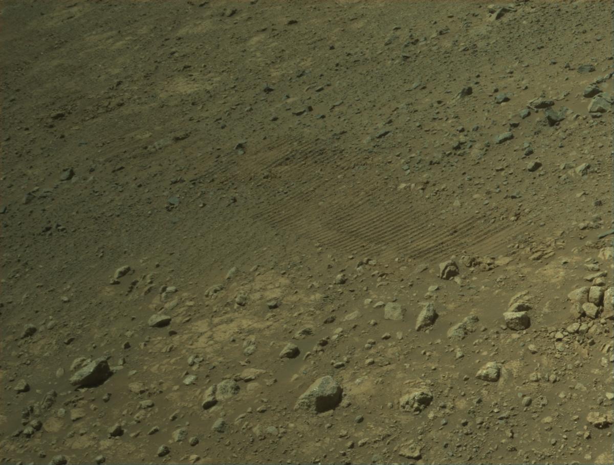 This image was taken by NAVCAM_LEFT onboard NASA's Mars rover Perseverance on Sol 1642