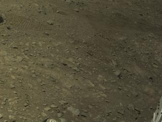 View image taken on Mars, Mars Perseverance Sol 1642: Left Navigation Camera (Navcam)