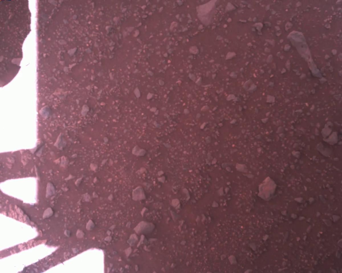 This image was taken by EDL_RDCAM onboard NASA's Mars rover Perseverance on Sol 1644