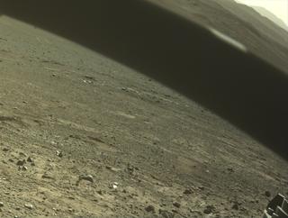 View image taken on Mars, Mars Perseverance Sol 1644: Front Right Hazard Avoidance Camera (Hazcam)